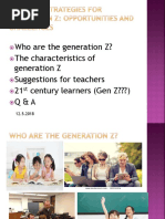 542 Lecture Generation Z