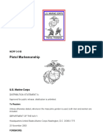 Pistol Marksmanship: MCRP 3-01B