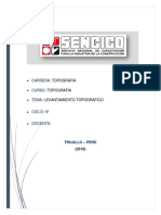 Informe de Topografia