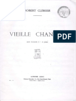 Clérisse, Robert - Vieille Chanson PDF