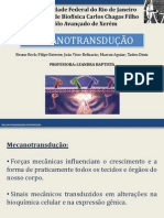 Mecanotransdução - Seminário