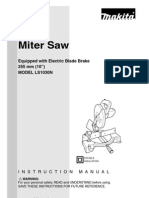 Miter Saw: Equipped With Electric Blade Brake 255 MM (10") Model Ls1030N