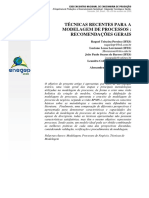 Artigo sobre modelagem de processos