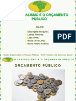 Apresentação Seminário Federalismo e Orçamento Público