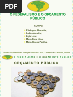 Apresentação Seminário Federalismo e Orçamento Público