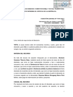 Casación Laboral 7994-2017 Ica - Naturaleza de La Indemnización Por Enfermedad Profesional - Compilador José María Pacori Cari