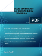 Financial Technology Dalam Bingkai Hukum Indonesia