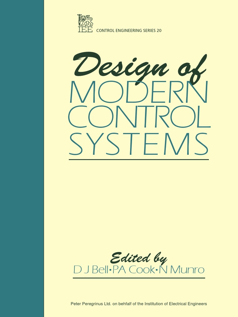 De Silva Clarence W Sensors and Actuators Control Systems