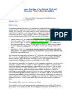 HPFP Profile and Assessment by Prof - Swilling