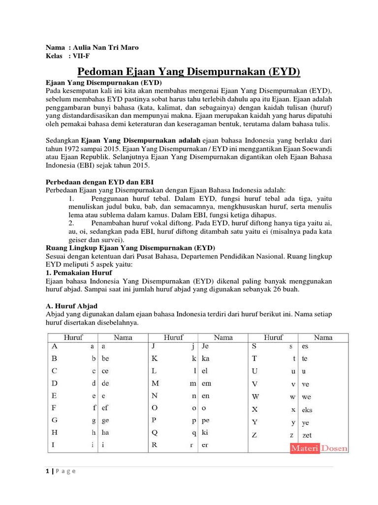 Tugas Dek Aulia Bahasa Indonesia