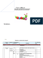 Planificare A III A