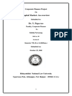 Corporate Finance - hrs.II. Pankajsharma. 100. VII A.