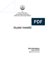 Olcme Teknigi Aydin Gullu PDF
