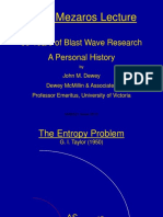 Julius Mezaros Lecture: 53 Years of Blast Wave Research A Personal History