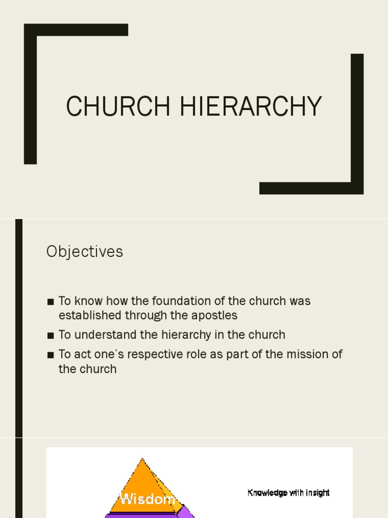 Hierarchy intelligence overview