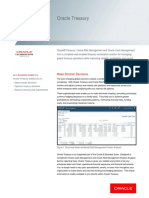 Oracle Treasury Data Sheet