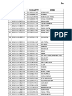 NO KK No Kartu Nama: Tanda Terima Kartu JKSS Pasaman Barat Tahun 2018