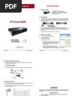 Download IP Power 9258 9258T Remote Power Strip Manual by donnlee SN3914903 doc pdf