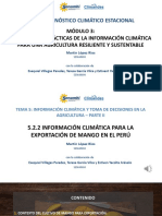 5.1.2 “Información Climática Para La Exportación de Mango en El Perú” _Martín López_SENAMHI