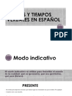 Modos y Tiempos