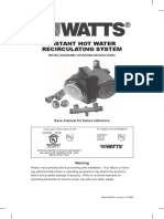 Watts 500800 User-Manual PDF