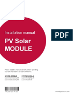 LG PV Solar Module Installation Manual Bt00002151 - 2571