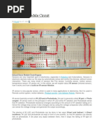 IR Sensor Module Circuit