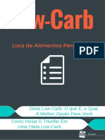 Lista de Alimentos Low-Carb