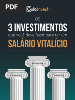 3 Investimentos Para Ter Um Salario Vitalicio