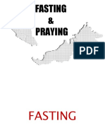 fASTING and Prayer