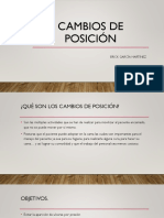 Cambios de Posición