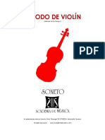 Método de Violin Portada