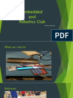 Embedded and Robotics Club: Amity University
