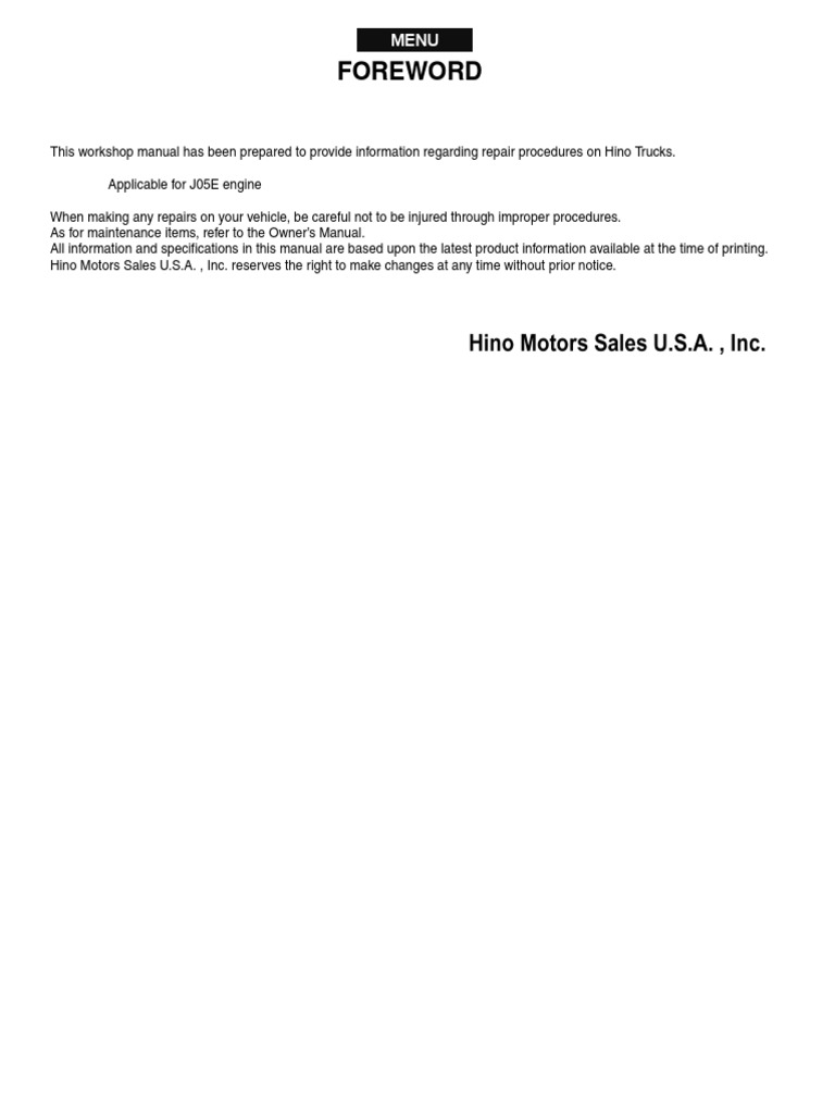 2017 COE Engine | PDF | Axle | Manual Transmission