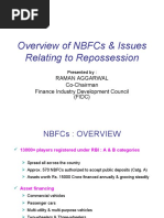 Overview of Nbfcs & Issues Relating To Repossession