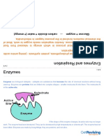 Biology GCSE Unit 2 Part 4 Enzymes and Digestion