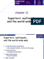 Chapter 21: Understanding Hypertext, Multimedia and the World Wide Web
