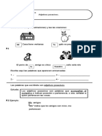 Gramatíca Adjetivos Mostrativos 4-3