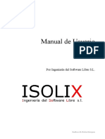 Manual de Usuario ISOLIX