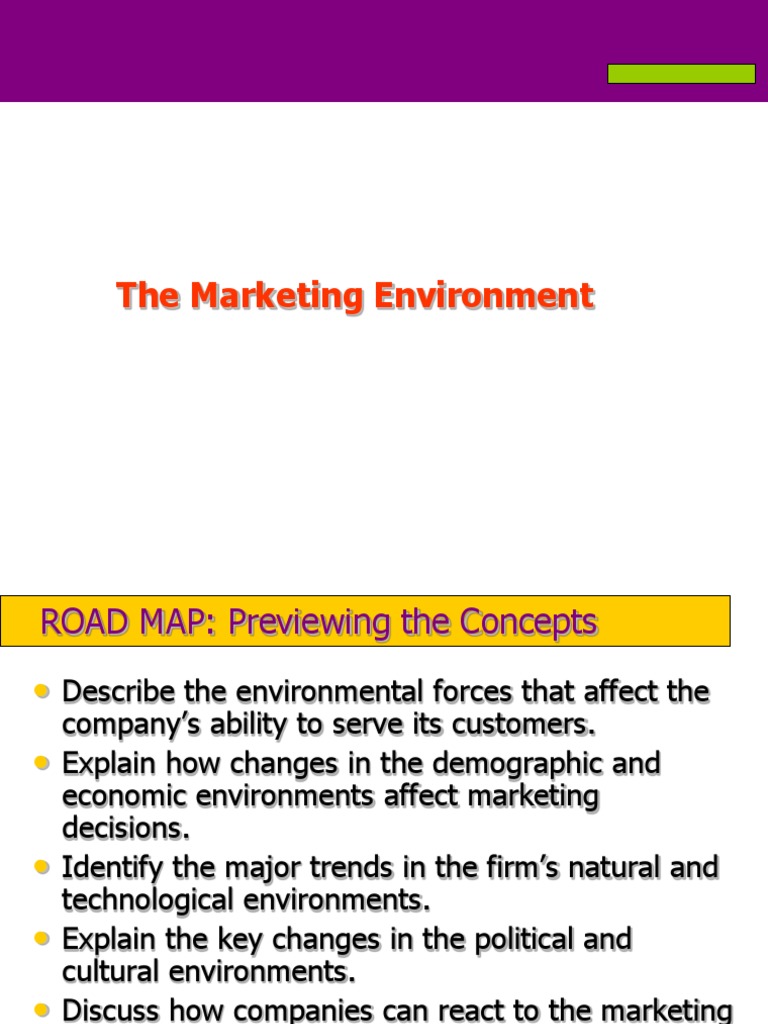 Understanding the Marketing Environment | PDF | Marketing | Economies