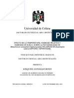 Efecto de factores abióticos sobre la patogenicidad de Metarhizium anisopliae en larvas de Anastrepha ludens