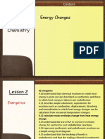 Section 4 Physical Chemistry: Energy Changes