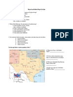 Political and Physical Map Quiz