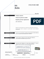 Iso 13485 2016 Espanol PDF