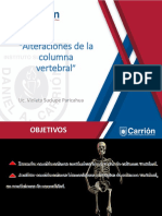 Alteraciones de La Columna Vertebral