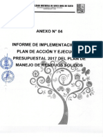 Informe de Implementacion Pmrs-2017