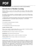 Internship Report On Machine Learning | PDF | Machine Learning ...