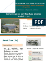 Contaminacion Por Residuos Arsenico