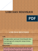 Lobi Dan Negosiasi