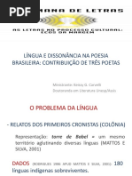 Minicurso_língua e Dissonância